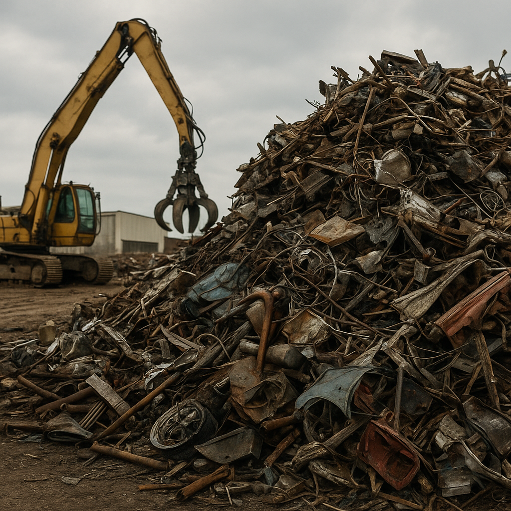Co dzieje się ze złomem po odebraniu ze skupu