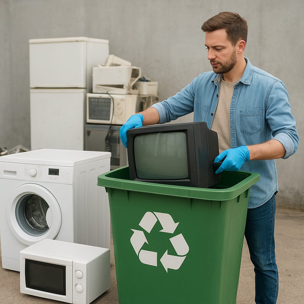 Jak wygląda recykling sprzętu AGD i RTV