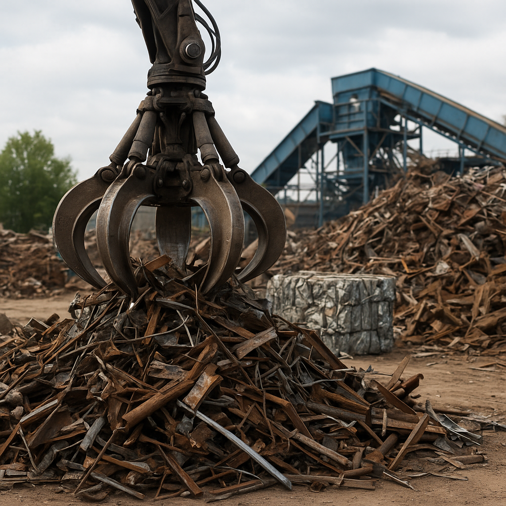 Jak branża złomowa wspiera recykling przemysłowy