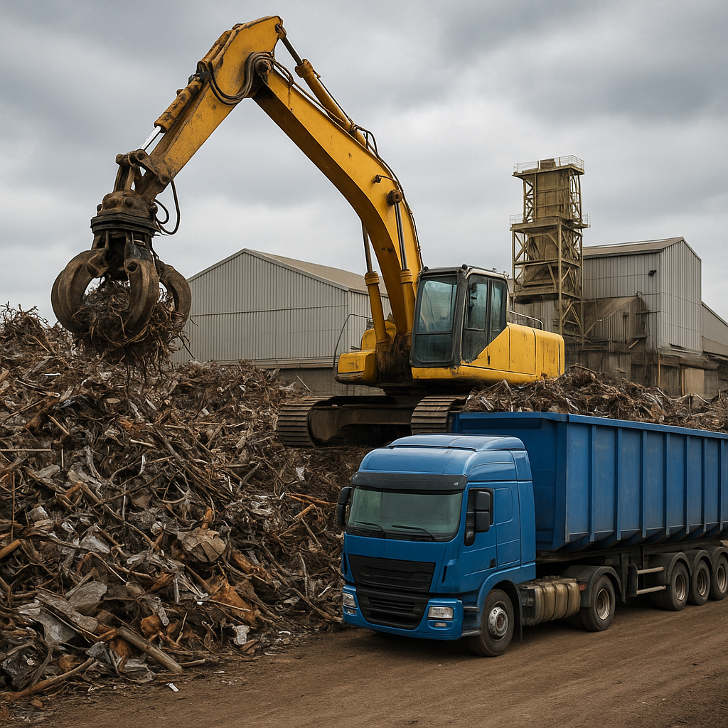 Jak działa skup złomu przemysłowego – duże kontrakty i logistyka