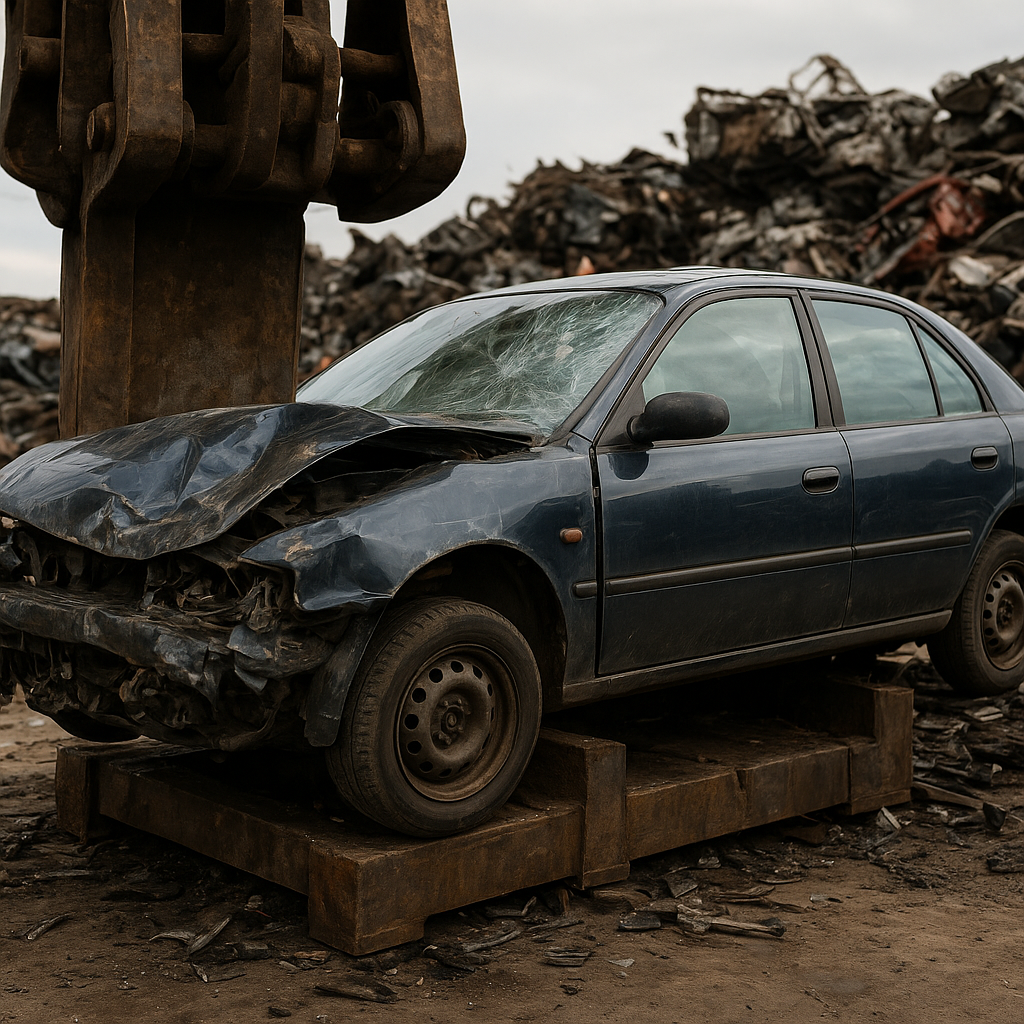 Co dzieje się z samochodem po oddaniu na złom