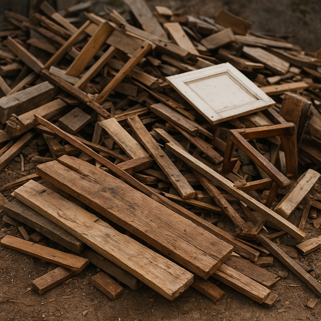 Złom ze stolarni, jak uzyskać dodatkowe pieniądze?