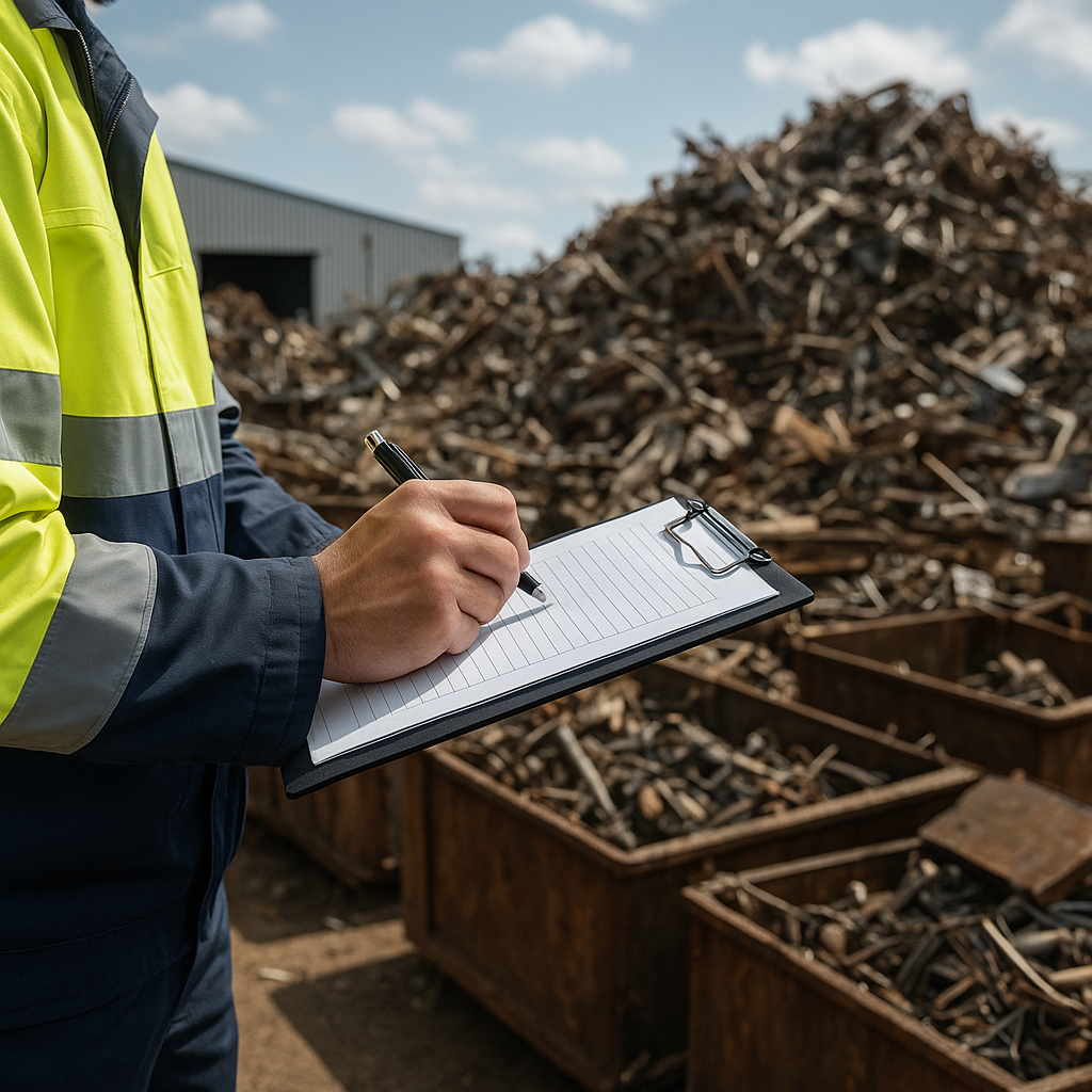Jak prowadzić ewidencję odpadów w firmie złomowej