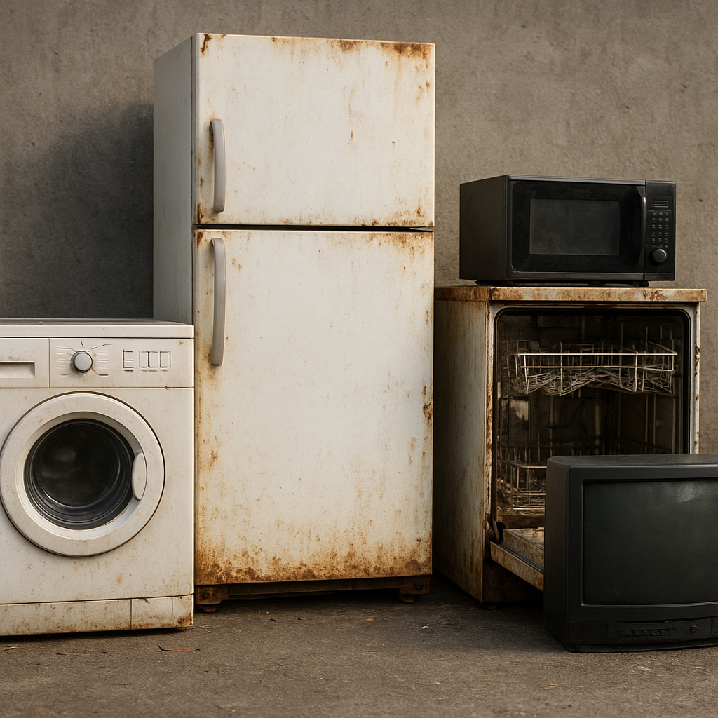 Jakie sprzęty domowe zawierają najwięcej cennego złomu