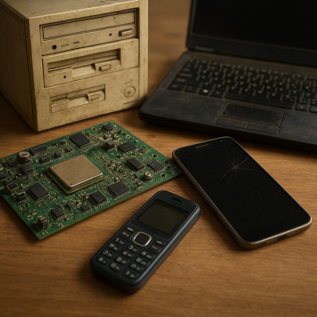 Co najbardziej opłaca się odzyskiwać ze starych komputerów i telefonów