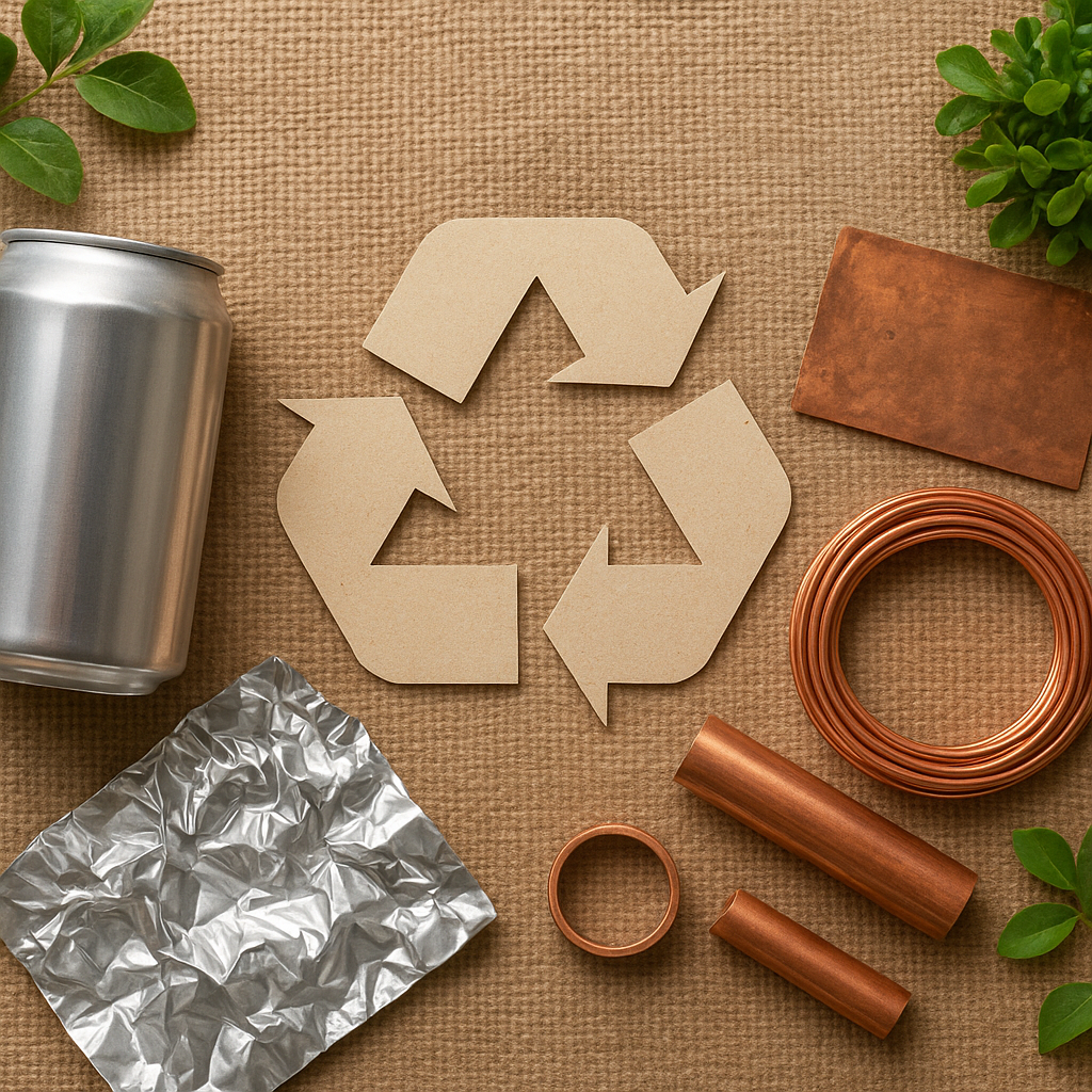 Jakie są ekologiczne korzyści recyklingu aluminium i miedzi