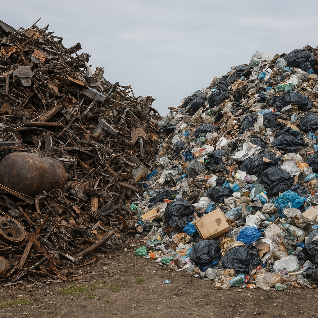Jakie są różnice między złomem przemysłowym a komunalnym
