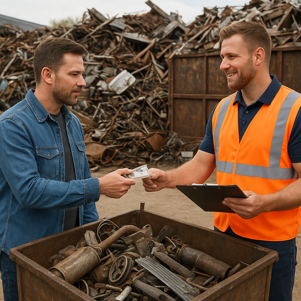 Jak wygląda skup złomu od strony klienta – krok po kroku