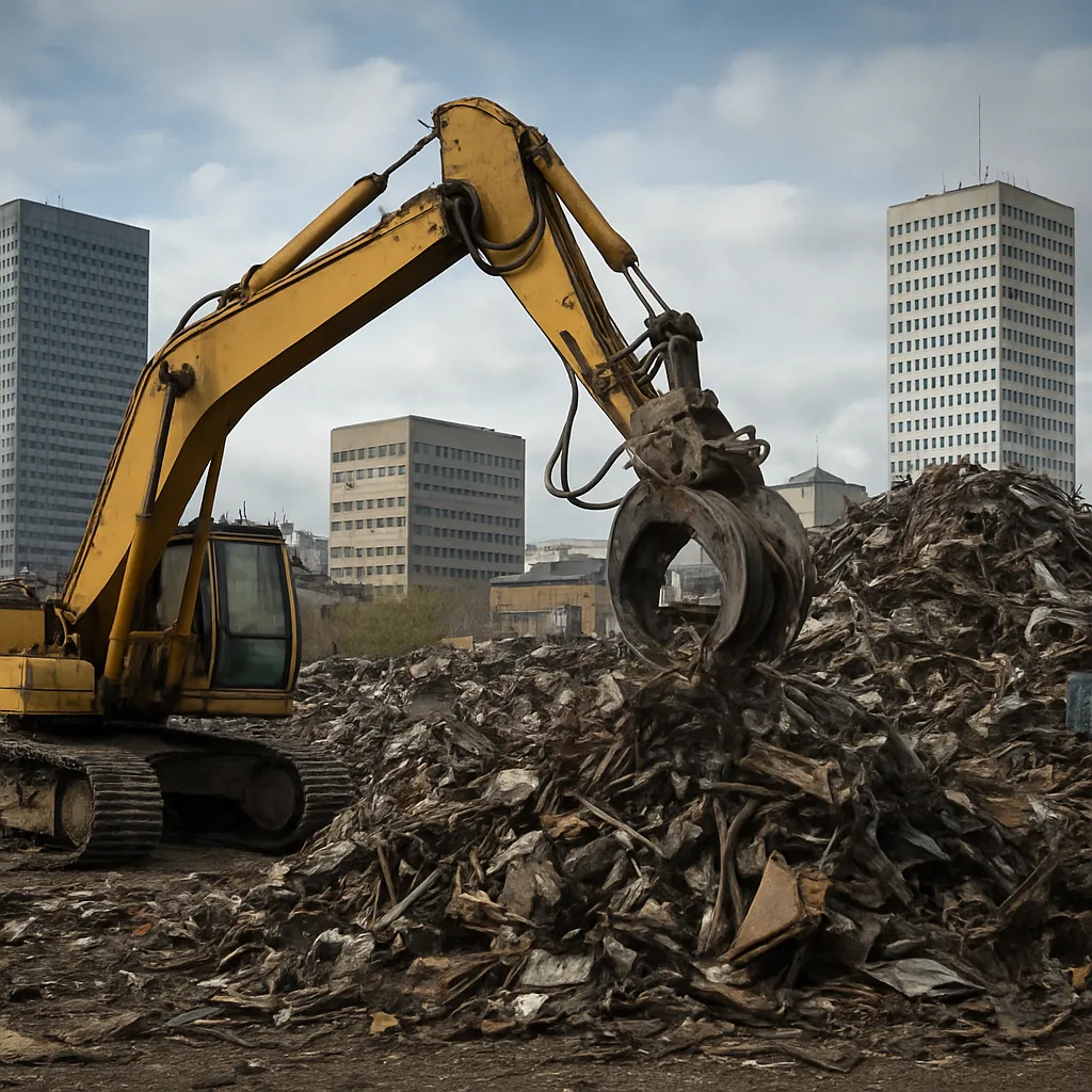 Co to jest „urban mining” i jak wydobywa się metale z miast