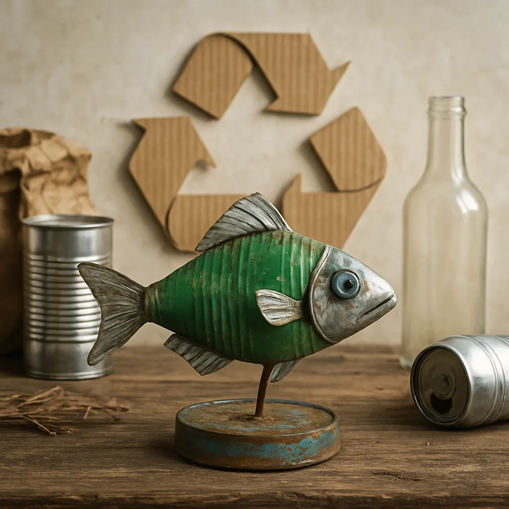 Jak artystyczny recykling popularyzuje ideę odzysku surowców