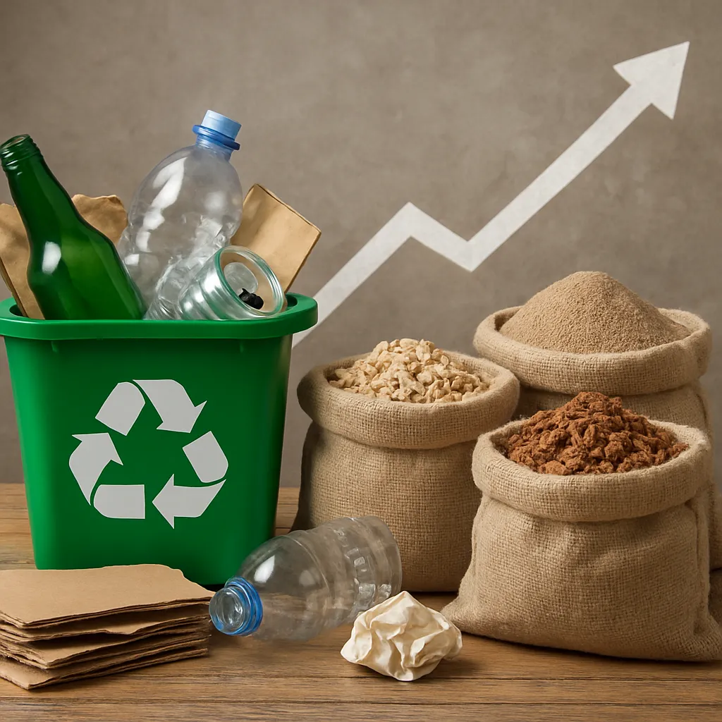 Jak recykling wpływa na ceny surowców naturalnych