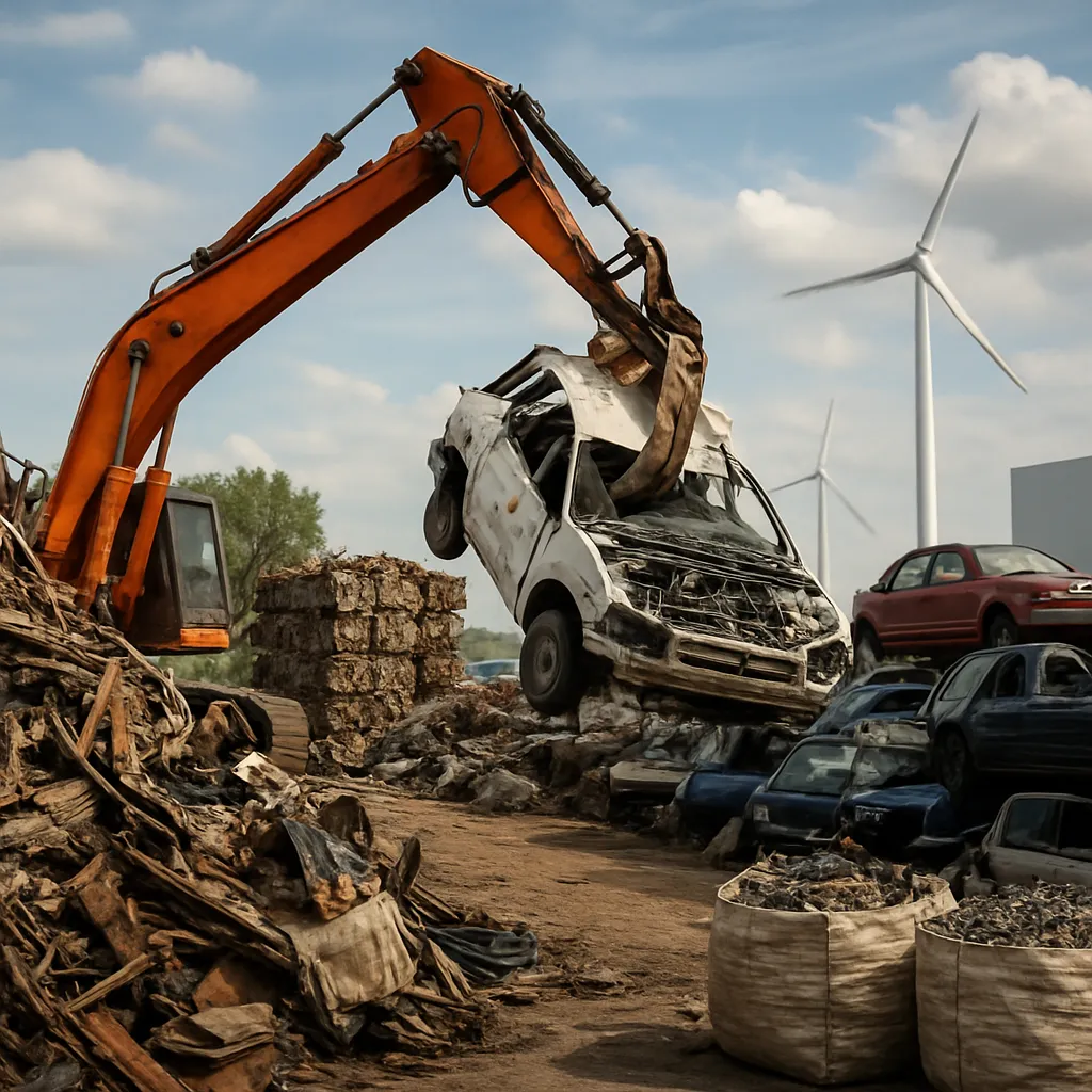 Jak złomowanie wpisuje się w przyszłość gospodarki cyrkularnej i zero waste